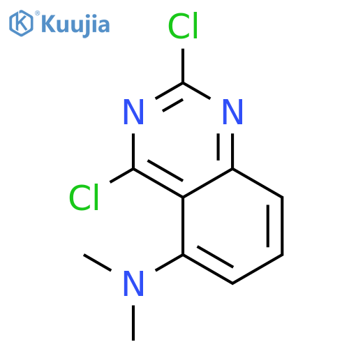5-Quinazolinamine, 2,4-dichloro-N,N-dimethyl- structure