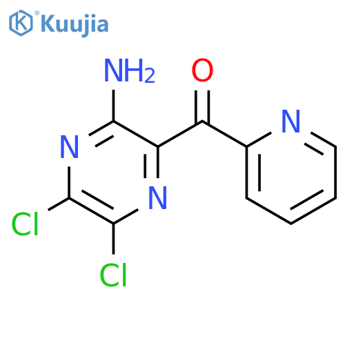 Methanone, (3-amino-5,6-dichloropyrazinyl)-2-pyridinyl- structure