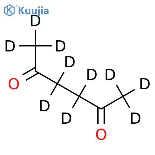 2,5-Hexanedione-d10 structure