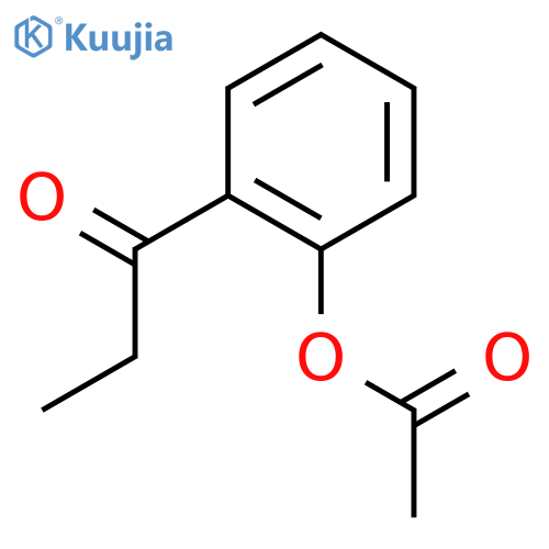 1-Propanone,1-[2-(acetyloxy)phenyl]- structure