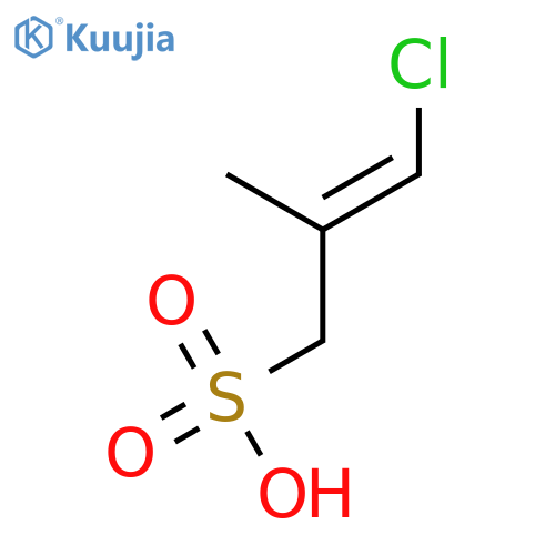 2-Propene-1-sulfonic acid, 3-chloro-2-methyl- structure