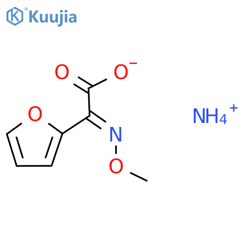 (2E)-2-(furan-2-yl)-2-(methoxyimino)acetic acid amine structure
