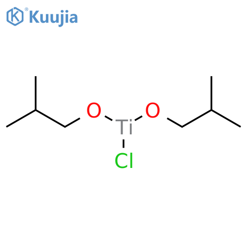 chlorobis(2-methylpropan-1-olato)titanium structure