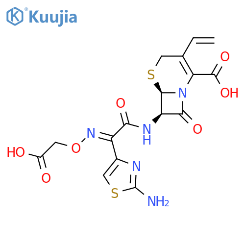 (E)-Cefixime (Cefixime EP Impurity D) structure