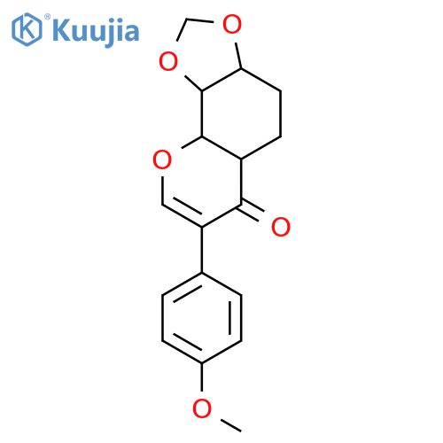 6H-1,3-Dioxolo[4,5-h][1]benzopyran-6-one,7-(4-methoxyphenyl)- structure