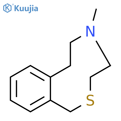 2,5-Benzothiazonine, 1,3,4,5,6,7-hexahydro-5-methyl- structure