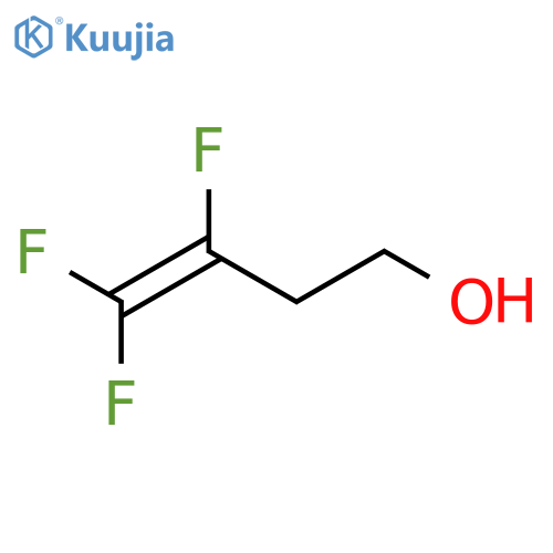 1,1,2-Trifluorobut-1-en-4-ol structure