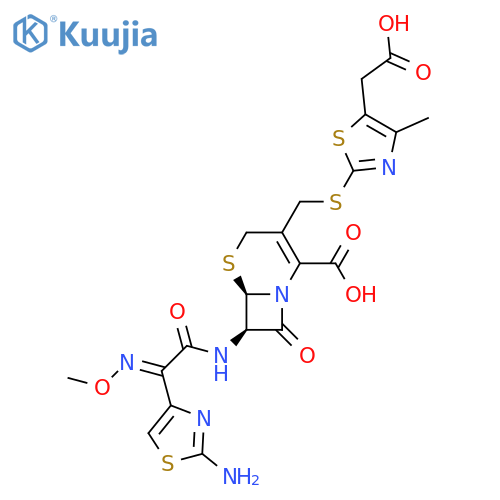 (E)-Cefodizime (>80%) structure