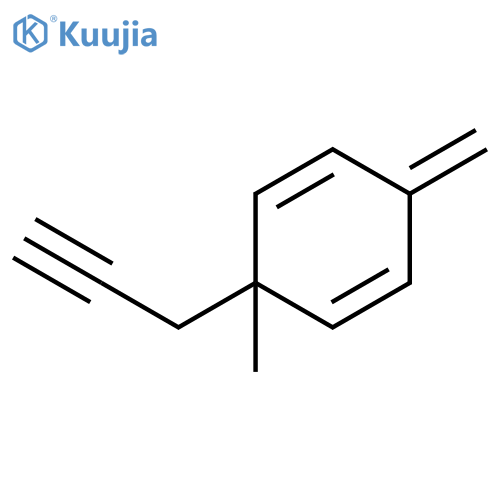 1,4-Cyclohexadiene, 3-methyl-6-methylene-3-(2-propynyl)- structure