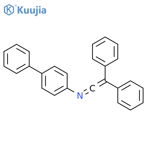 [1,1'-Biphenyl]-4-amine, N-(diphenylethenylidene)- structure