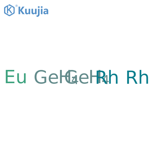 Europium, compd. with germanium and rhodium (1:2:2) structure
