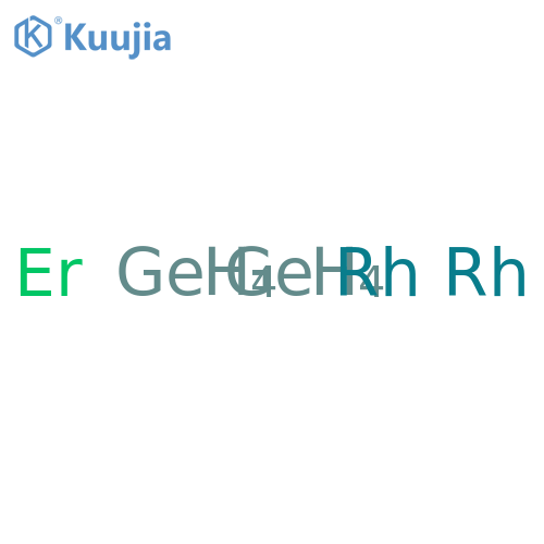 Erbium, compd. with germanium and rhodium (1:2:2) structure