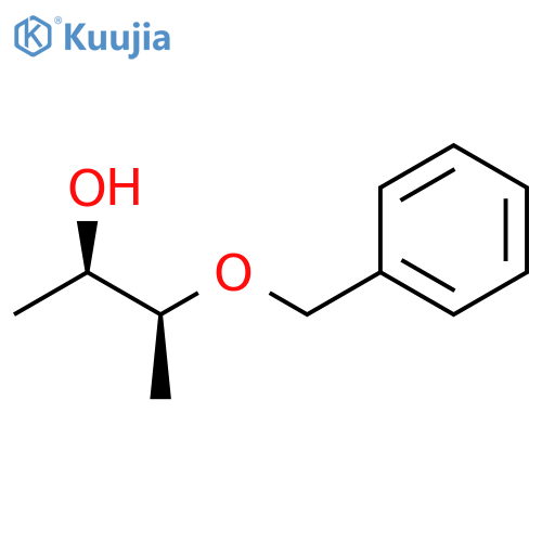 2-Butanol, 3-(phenylmethoxy)-, (2R,3S)-rel- structure