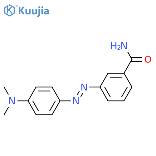 Benzamide, 3-[[4-(dimethylamino)phenyl]azo]- structure