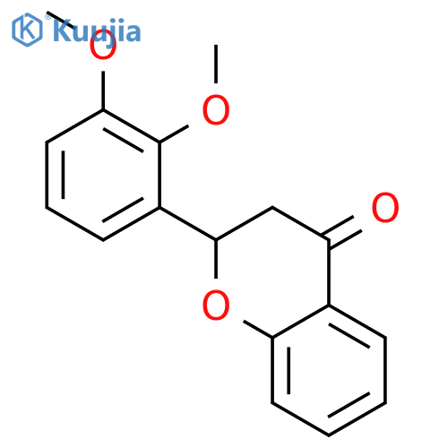 2',3'-Dimethoxyflavanone structure