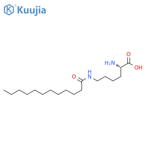 N6-Lauroyl-L-lysine structure