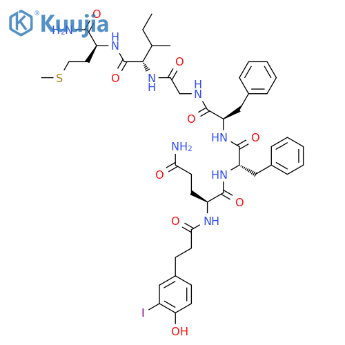 Ibh-substance P hexapeptide structure