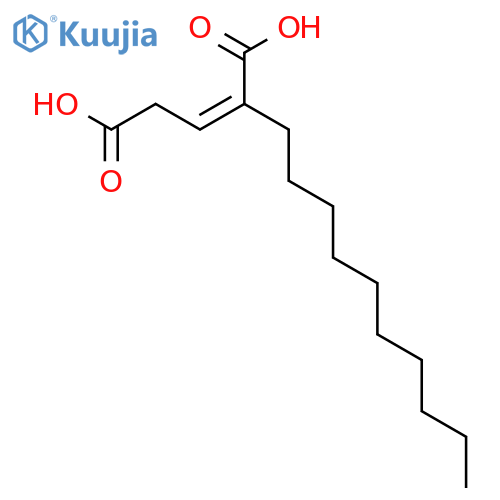 2-Pentenedioic acid, 2-decyl- structure