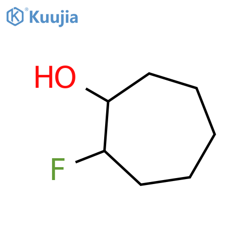 Cycloheptanol, 2-fluoro- structure
