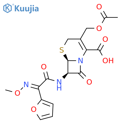 Cefuracetime (E-isomer) structure