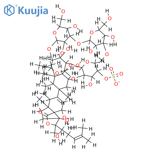 22xi-hydroxy-24-dehydro-echinoside A structure
