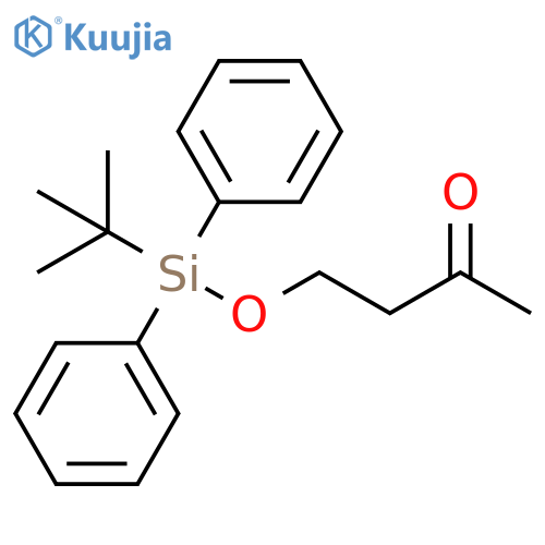 2-Butanone, 4-[[(1,1-dimethylethyl)diphenylsilyl]oxy]- structure