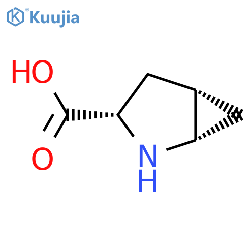rel-(1R,3R,5R)-2-azabicyclo[3.1.0]hexane-3-carboxylic acid structure