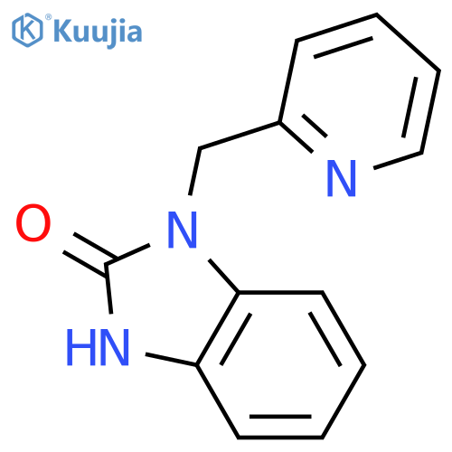 1-(Pyridin-2-ylmethyl)-1H-benzo[d]imidazol-2(3H)-one structure