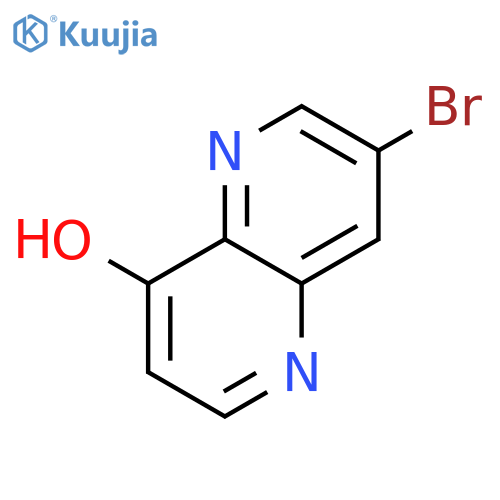 7-bromo-1,5-naphthyridin-4-ol structure