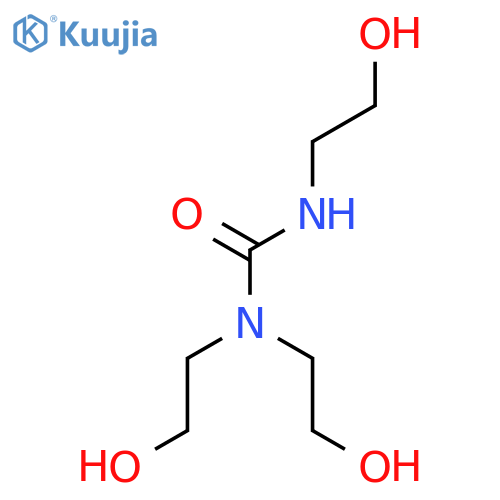 Urea, tris(2-hydroxyethyl)- structure