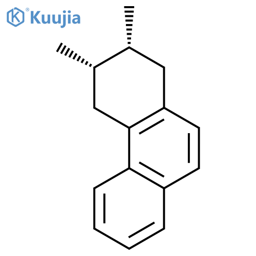 Phenanthrene, 1,2,3,4-tetrahydro-2,3-dimethyl-, cis- structure