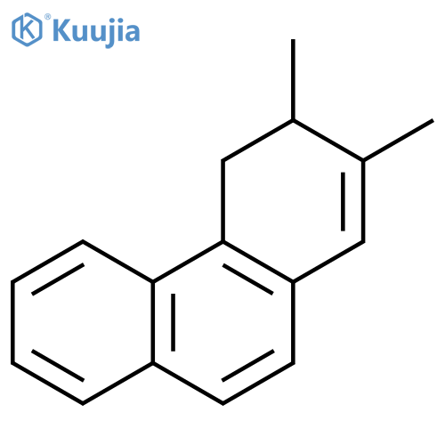 Phenanthrene, 3,4-dihydro-2,3-dimethyl- structure