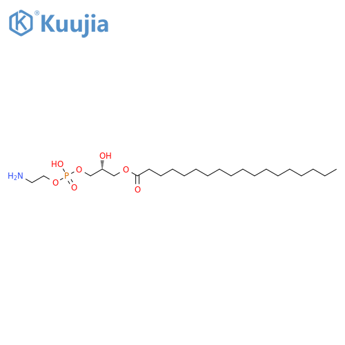 1-Octadecanoyl-sn-glycero-3-phosphoethanolamine structure