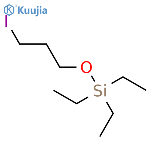 Silane, triethyl(3-iodopropoxy)- structure