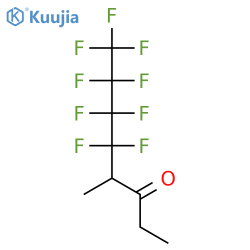 3-Octanone, 5,5,6,6,7,7,8,8,8-nonafluoro-4-methyl-, (-)- structure