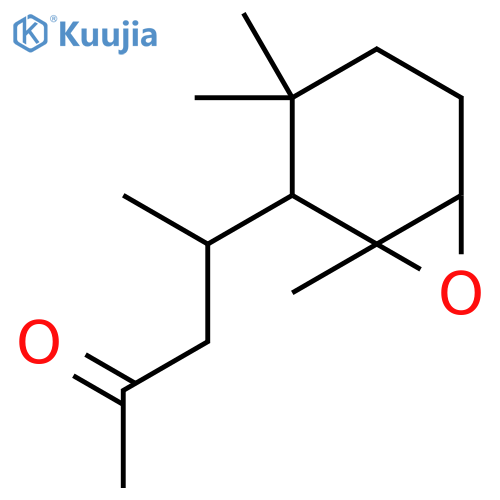 2-Pentanone, 4-(1,3,3-trimethyl-7-oxabicyclo[4.1.0]hept-2-yl)- structure