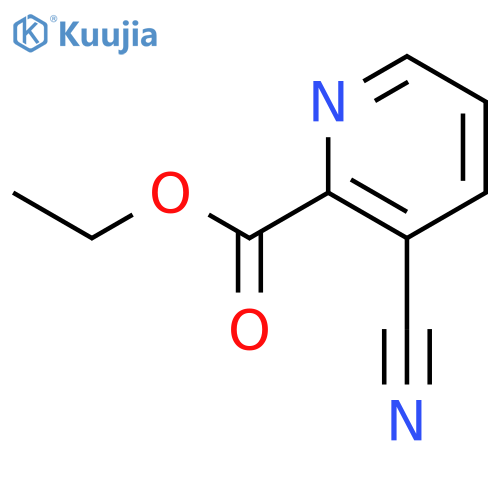 Ethyl 3-cyanopicolinate structure
