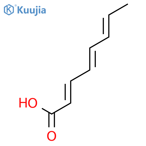 (2E,4E,6E)-octa-2,4,6-trienoic acid structure