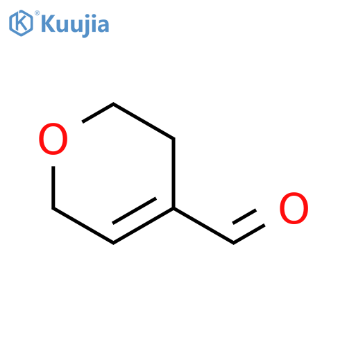 3,6-dihydro-2H-pyran-4-carbaldehyde structure