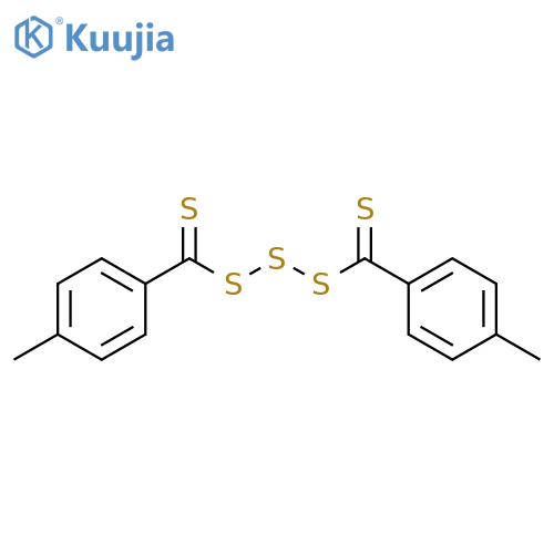 Trisulfide, bis[(4-methylphenyl)thioxomethyl] structure