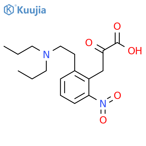 2-2-(Dipropylamino)ethyl-6-nitro-α-oxobenzenepropanoic Acid structure