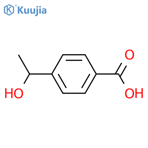 4-(1-Hydroxyethyl)benzoic acid structure