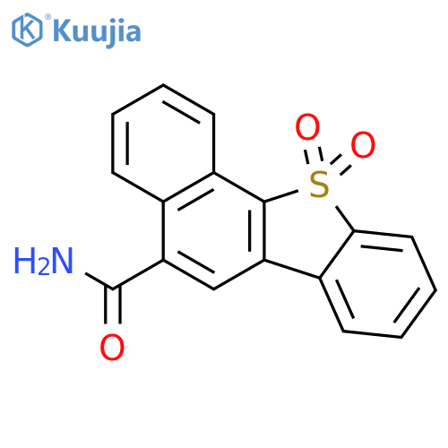 Benzo[b]naphtho[2,1-d]thiophene-5-carboxamide, 11,11-dioxide structure