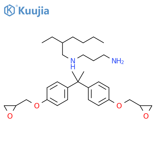 1,3-Propanediamine,N-(2-ethylhexyl)-,reactionproductswithbisphenolAdiglycidylether structure