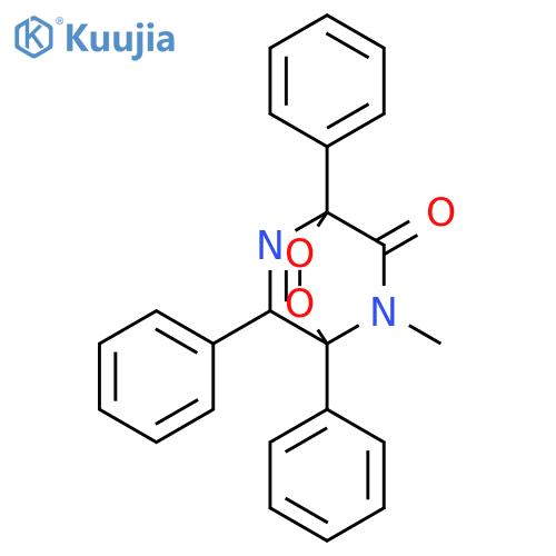 2,3-Dioxa-5,7-diazabicyclo[2.2.2]oct-7-en-6-one,5-methyl-1,4,8-triphenyl- structure