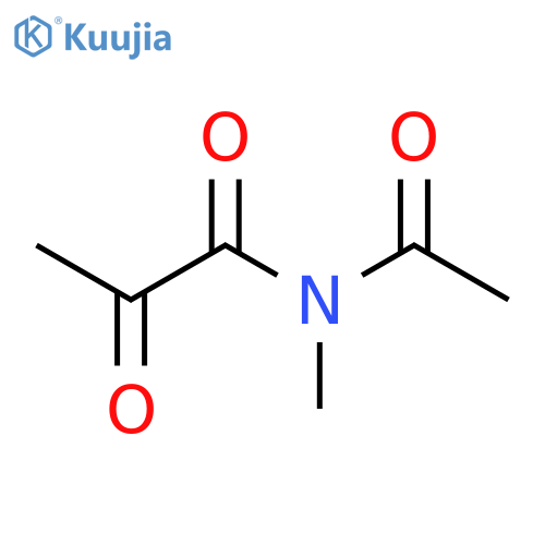 Propanamide,N-acetyl-N-methyl-2-oxo- structure
