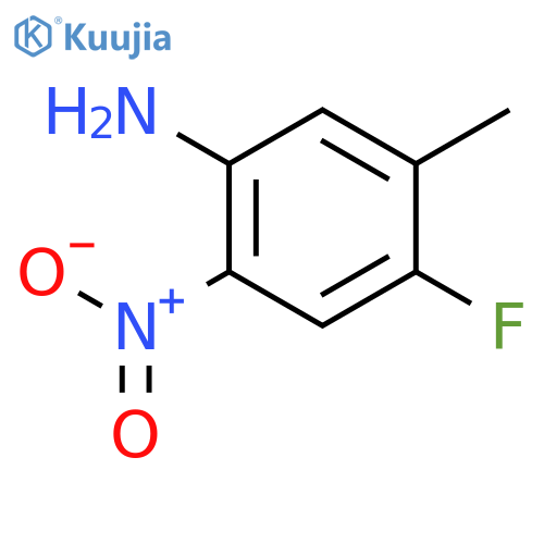 4-Fluoro-5-methyl-2-nitroaniline structure