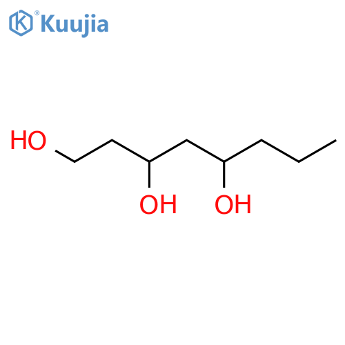 1,3,5-Octanetriol structure