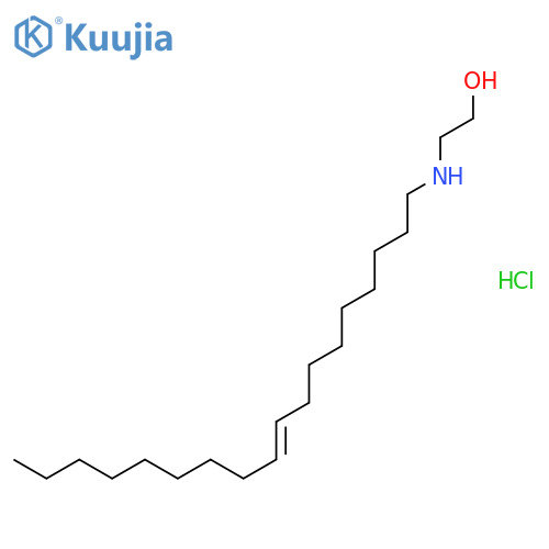 Ethanol,2-(9-octadecen-1-ylamino)-, hydrochloride (1:1) structure