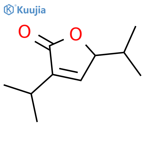 2(5H)-Furanone, 3,5-bis(1-methylethyl)- structure